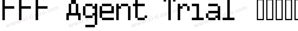 FFF Agent Trial字体转换